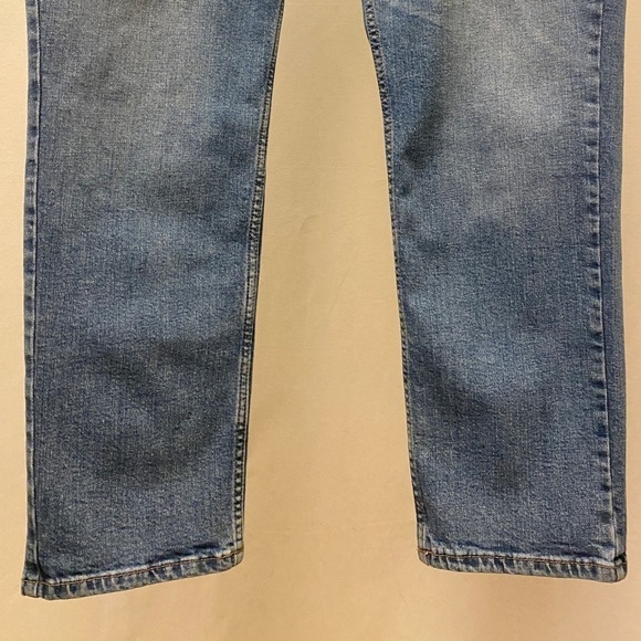 Old Navy 40x30 Tag Size Athletic Fit Jeans Mens Stretch Tapered Leg 28” Inseam - Picture 5 of 11